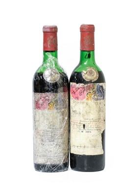 Lot 3031 - Château Mouton Rothschild 1970 Pauillac (two...