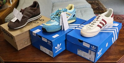 Lot 1213 - Three Pairs of Brand New Unworn Adidas...