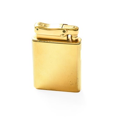 Lot 446 - A Colibri Monopol 14ct Gold Sleeved Lighter,...