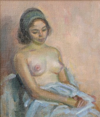 Lot 1047 - Attributed to Olive Bagshaw (1931-2017) Female...