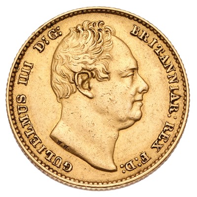 Lot 197 - William IV, Sovereign 1832, second bust (Marsh...