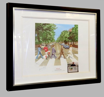 Lot 20 - El Beatle - George Best Lisbon 1966 Limited Edition Print