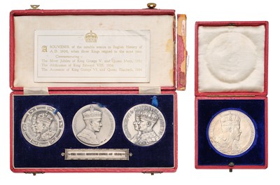 Lot 430 - Edward VII, Coronation Medal 1902, in silver...