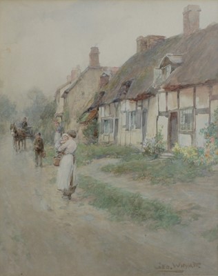 Lot 1003 - George Whyatt (1885-1945) ''Country Path,...