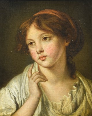 Lot 572 - Manner of Jean-Baptiste Greuze (1725-1805)...