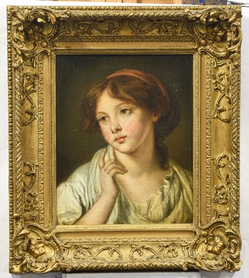 Lot 572 - Manner of Jean-Baptiste Greuze (1725-1805)...