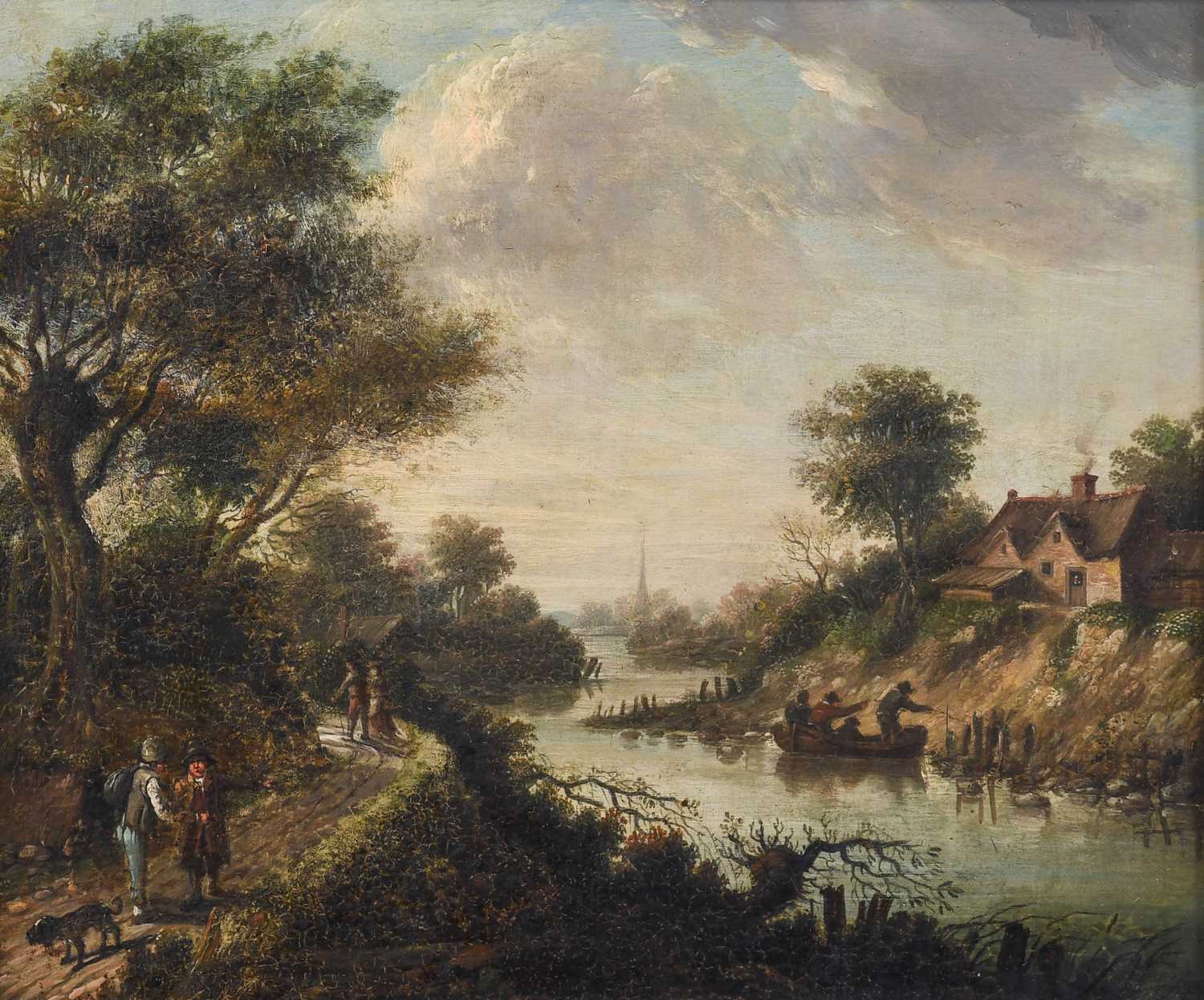 Lot 597 - Manner of Jan van Goyen (1596-1566) Dutch