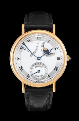 Lot 2173 - Breguet: A Good 18 Carat Gold Automatic...