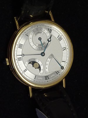 Lot 2173 - Breguet: A Good 18 Carat Gold Automatic...