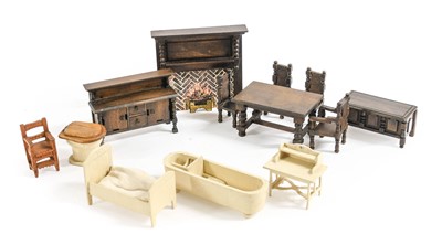 Lot 2008 - Circa 1930s Elgin of Enfield Dolls House...