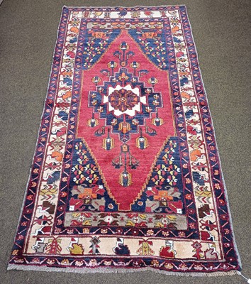 Lot 1162 - Anatolian Rug, the raspberry field with...