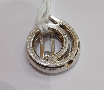 Lot 2251 - A Diamond Pendant/Slider, by Dieter...