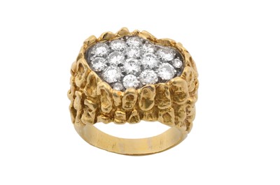 Lot 2360 - An 18 Carat Gold Diamond Ring, by Kutchinsky...