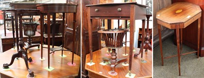 Lot 1297 - A 19th Century Mahogany Serpentine Fronted...