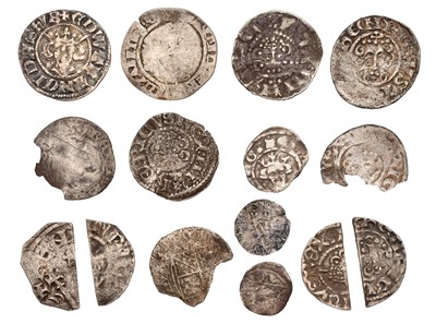 Lot 19 - An Assortment of Hammered Coins, 15 in total...