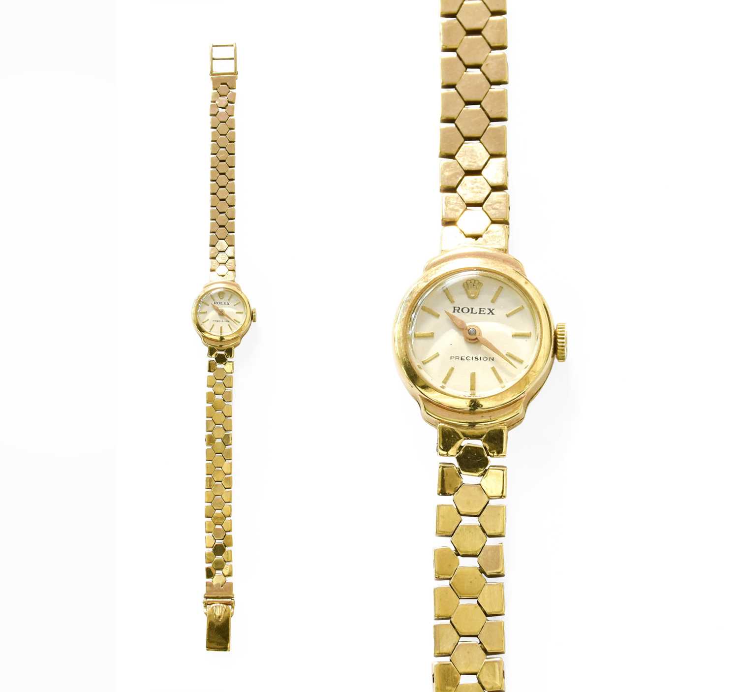 Lot 55 - A Lady's 9 Carat Gold Rolex Precision...