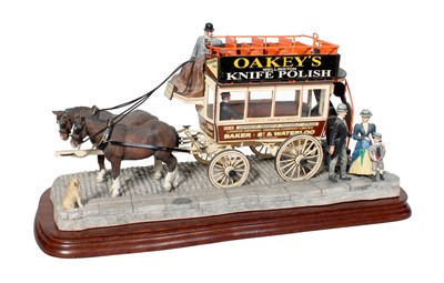 Lot 2026 - Border Fine Arts 'The London Omnibus', model...