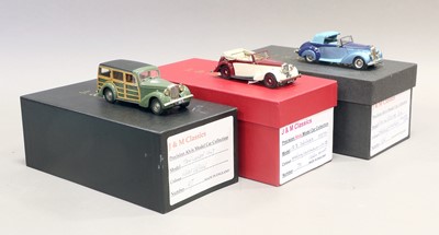 Lot 352 - J&M Classics Alvis Model Collection