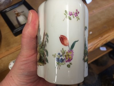 Lot 97 - A German Porcelain Tea Canister and Cover,...