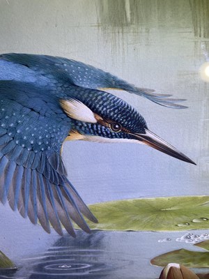 Lot 510 - Raymond C Watson (1935-1994) Kingfishers and...
