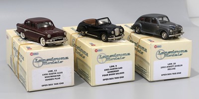 Lot 387 - Lansdowne Models Three 1:43 Scale Models