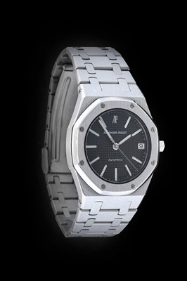 Lot 2177 - Audemars Piguet: A Rare Stainless Steel...