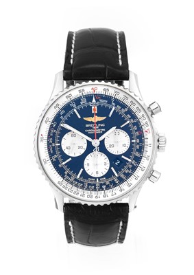 Lot 2178 - Breitling: A Stainless Steel Automatic...