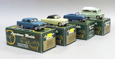 Lot 361 - Lansdowne Models Four 1:43 Scale Models