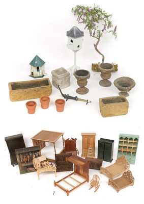 Lot 1024 - Quantity of Assorted Dolls House Furnishings...