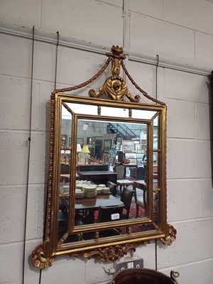 Lot 1370 - A 19th Century Sectional Giltwood Mirror Frame,...