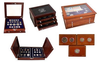 Lot 451 - Assorted Danbury Mint Sets, 6 sets all housed...