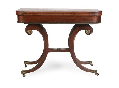 Lot 795 - A Regency Rosewood, Coromandel and...