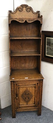 Lot 1378 - A Titchmarsh & Goodwin Style Oak Slender...