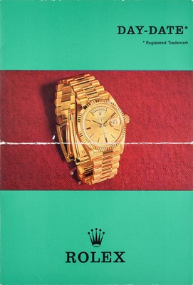 Lot 2187 - Rolex: An 18 Carat Gold Automatic Day/Date...