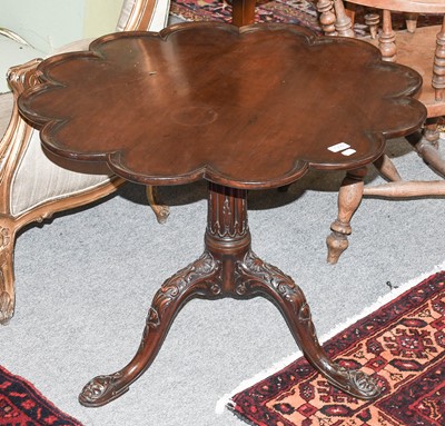 Lot 1392 - A 19th Century Mahogany Tripod Table, with...