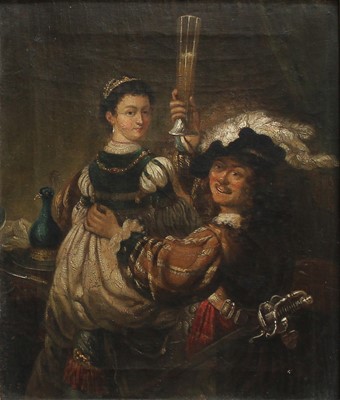 Lot 1032 - After Rembrandt van Rijn (1606-1669) Rembrandt...