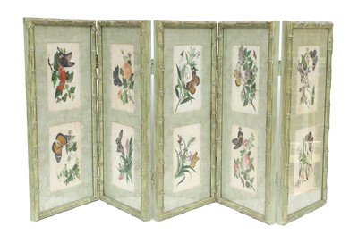 Lot 107 - Ten Chinese Watercolours on Pith Paper, mid...