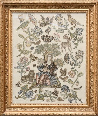 Lot 2200 - 17th Century Chapman's Embroidered Slips,...