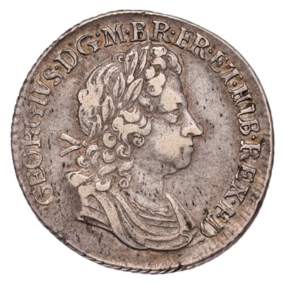 Lot 71 - George I, Shilling 1723, SSC in angles, mint...