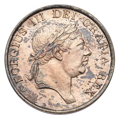 Lot 79 - George III, Three Shillings Bank Token 1814,...