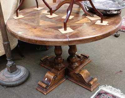 Lot 1228 - A Continental Style Circular Breakfast Table,...