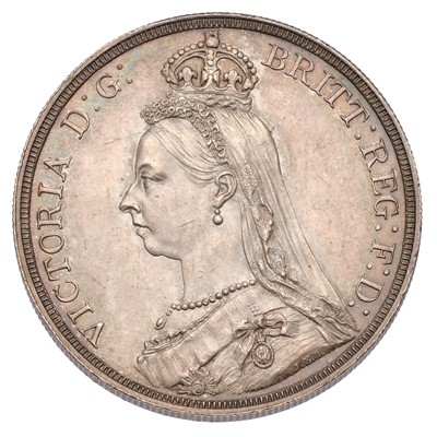 Lot 101 - Victoria, Crown 1887 (Bull 2585, ESC 296,...