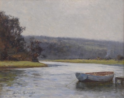 Lot 1016 - Lester Sutcliffe (1884-1933) On the River Esk...