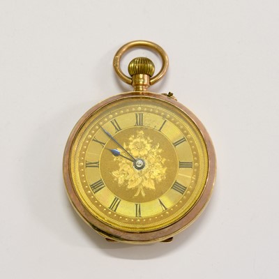 Lot 265 - A Gold Pocket Watch, in original case