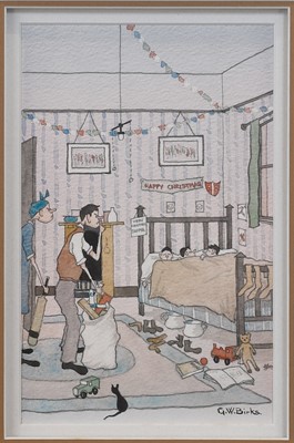 Lot 1108 - Geoffrey Woolsey Birks (1929-1993) ''Happy...