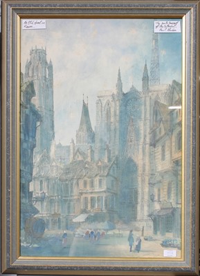 Lot 1062A - Paul Braddon (1864-1937) South transept of...