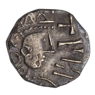 Lot 15 - Anglo-Saxon Sceatta, early period, 1.13g,...