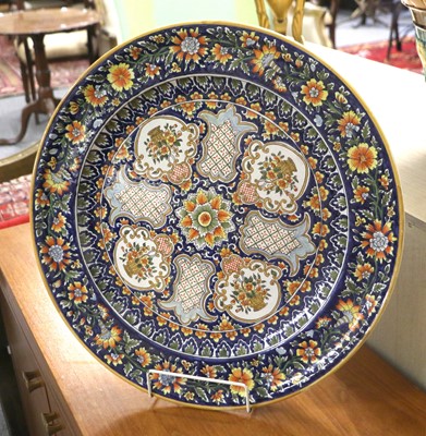 Lot 443 - A Henri Delcourt Pottery Charger, with...