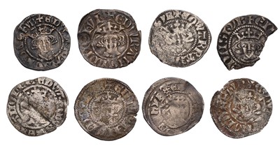 Lot 23 - Assorted Edward I and II Long Cross Pennies,...