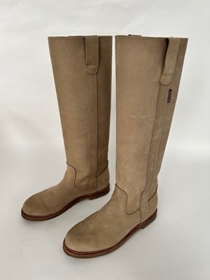 Lot 1014 - Pair of Penelope Chilvers Long Suede Boots in...